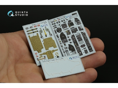 Mcdonell-douglas Av-8 B Harrier Ii Early - 3d-printed & Coloured Interior (For Trumpeter Kits) - zdjęcie 3