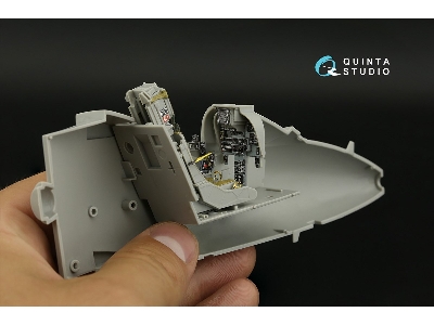 Mcdonell-douglas Av-8 B Harrier Ii Early - 3d-printed & Coloured Interior (For Trumpeter Kits) - zdjęcie 11