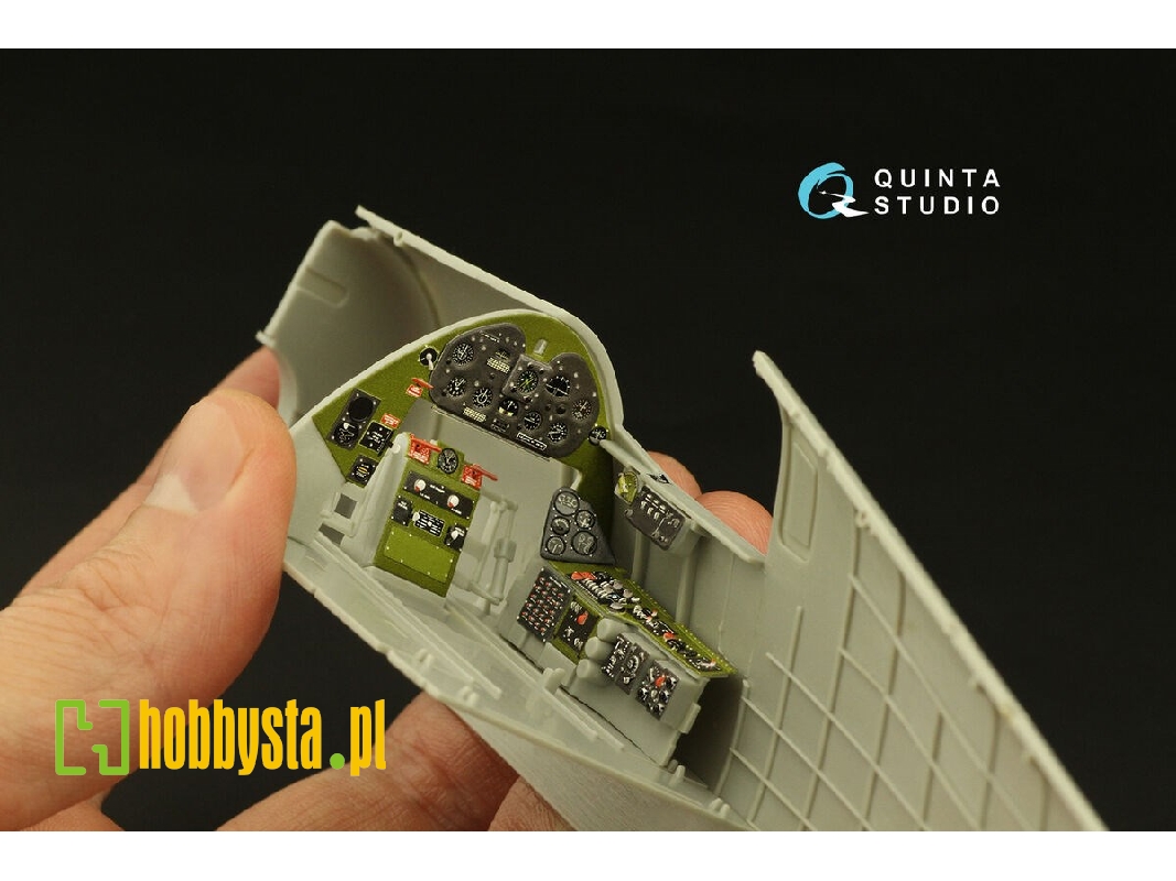 Grumman F6f-5 Hellcat - 3d-printed & Coloured Interior (For Trumpeter Kits) - zdjęcie 1