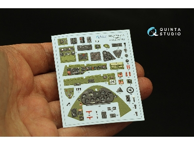 Grumman F6f-5 Hellcat - 3d-printed & Coloured Interior (For Trumpeter Kits) - zdjęcie 4