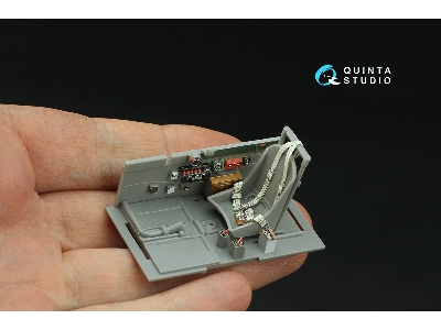 Republic P-47 D Thunderbolt 'bubbletop' Early - 3d-printed & Coloured Interior (For Hasegawa / Eduard Kits) - zdjęcie 6