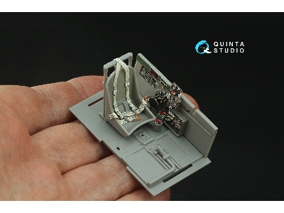 Republic P-47 D Thunderbolt 'bubbletop' Early - 3d-printed & Coloured Interior (For Hasegawa / Eduard Kits) - zdjęcie 7
