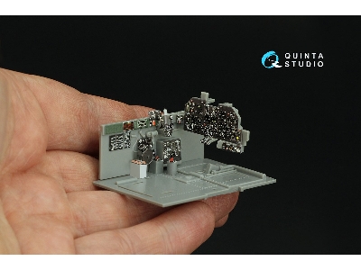 Republic P-47 D Thunderbolt 'bubbletop' Early - 3d-printed & Coloured Interior (For Hasegawa / Eduard Kits) - zdjęcie 8