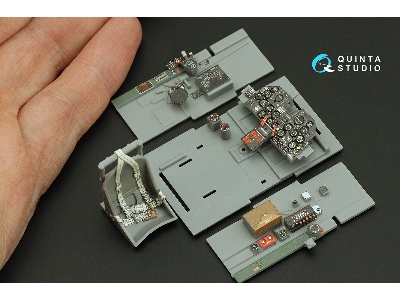 Republic P-47 D Thunderbolt 'bubbletop' Late - 3d-printed & Coloured Interior (For Hasegawa / Eduard Kits) - zdjęcie 9