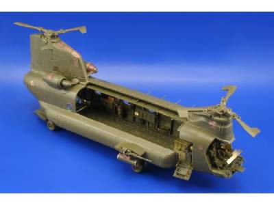  ACH-47A Chinook exterior 1/48 - Italeri - blaszki - zdjęcie 3