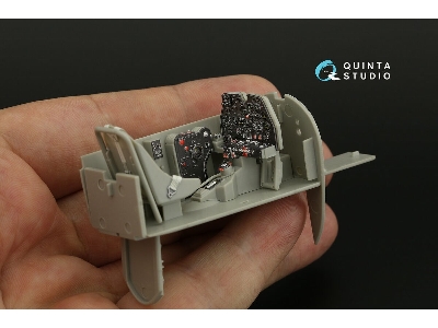 Lockheed P-38 L-5-lo Lightning - 3d-printed & Coloured Interior (For Trumpeter / Hobbycraft Kits) - zdjęcie 1
