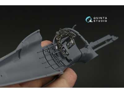 Macchi Mc.202 Early - 3d-printed & Coloured Interior (For Italeri Kits) - zdjęcie 1