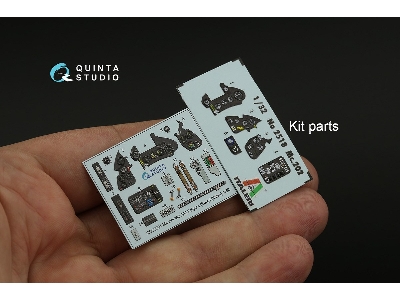 Macchi Mc.202 Early - 3d-printed & Coloured Interior (For Italeri Kits) - zdjęcie 4