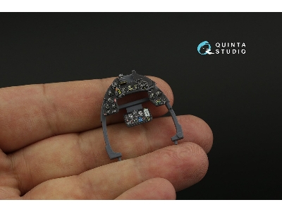 Macchi Mc.202 Early - 3d-printed & Coloured Interior (For Italeri Kits) - zdjęcie 9