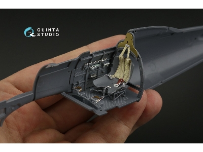 Macchi Mc.202 Early - 3d-printed & Coloured Interior (For Italeri Kits) - zdjęcie 11