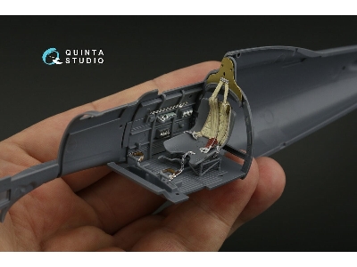 Macchi Mc.202 Late - 3d-printed & Coloured Interior (For Italeri Kits) - zdjęcie 1