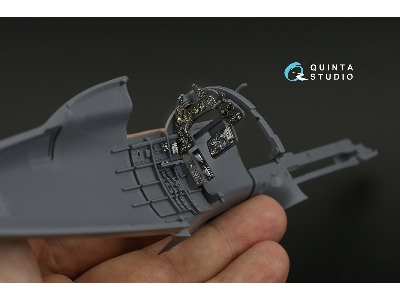 Macchi Mc.202 Late - 3d-printed & Coloured Interior (For Italeri Kits) - zdjęcie 11