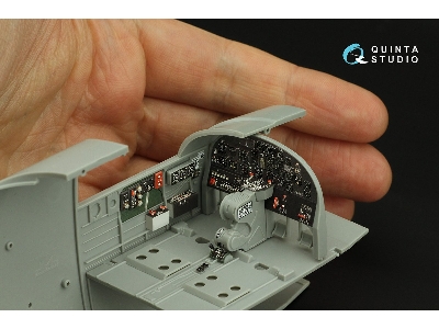 North American B-25 J Mitchell (Gun Nose) - 3d-printed & Coloured Interior (For Hk Models 01e002 And 01e036 Kits) - zdjęcie 6