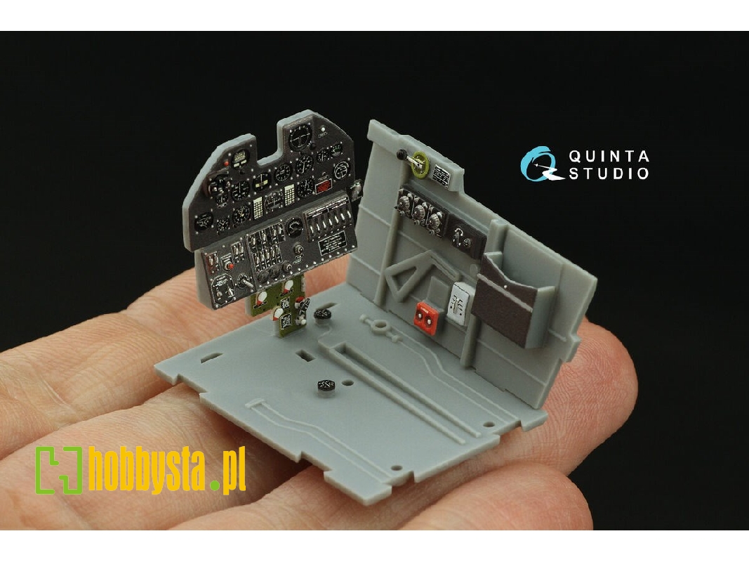 Curtiss P-40 F War Hawk - 3d-printed & Coloured Interior (For Trumepter Kits) - zdjęcie 1
