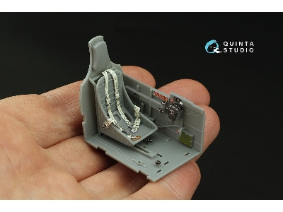 Curtiss P-40 F War Hawk - 3d-printed & Coloured Interior (For Trumepter Kits) - zdjęcie 5