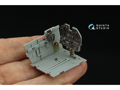 Curtiss P-40 F War Hawk - 3d-printed & Coloured Interior (For Trumepter Kits) - zdjęcie 7