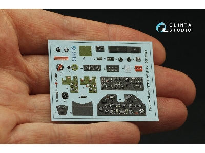 Curtiss P-40 F War Hawk - 3d-printed & Coloured Interior (For Trumepter Kits) - zdjęcie 10