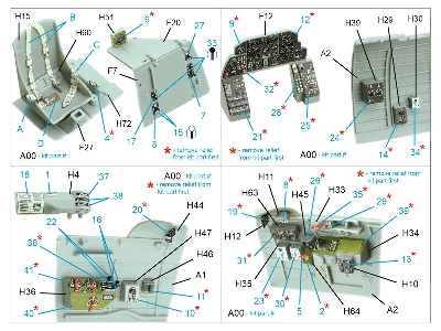 Dougla A-20 G Havoc - 3d-printed & Coloured Interior (For Hk Models Kits) - zdjęcie 12