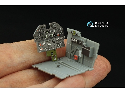 Curtiss P-40m War Hawk - 3d-printed & Coloured Interior (For Trumepter Kits) - zdjęcie 8