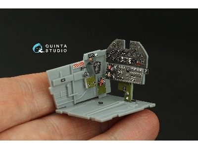 Curtiss P-40m War Hawk - 3d-printed & Coloured Interior (For Trumepter Kits) - zdjęcie 9