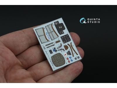 Poliakrpov I-153 Chaika - 3d-printed & Coloured Interior (For Icm Kits) - zdjęcie 7