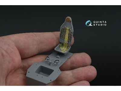 Poliakrpov I-153 Chaika - 3d-printed & Coloured Interior (For Icm Kits) - zdjęcie 10
