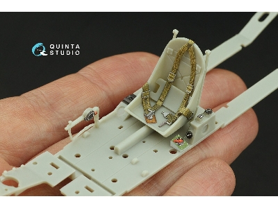 Bell P-39 Q/N Airacobra - 3d-printed & Coloured Interior (For Kitty Hawk Kits) - zdjęcie 7