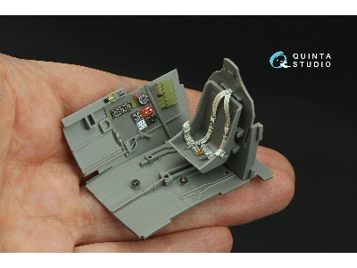 Curtiss P-40 N Early - 3d-printed & Coloured Interior (For Hasegawa / Eduard Kits) - zdjęcie 1