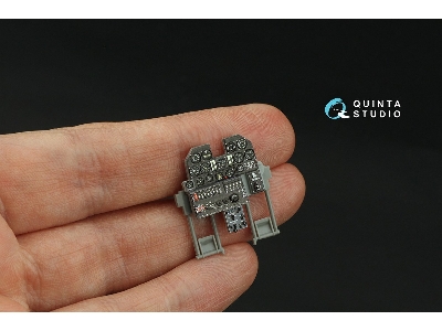 Curtiss P-40 N Early - 3d-printed & Coloured Interior (For Hasegawa / Eduard Kits) - zdjęcie 9