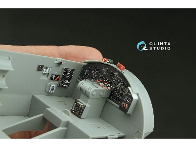 Boeing B-17g Flying Fortress - Pilot's Cockpit Interior 3d-printed & Coloured (For Hk Models Kits) - zdjęcie 1