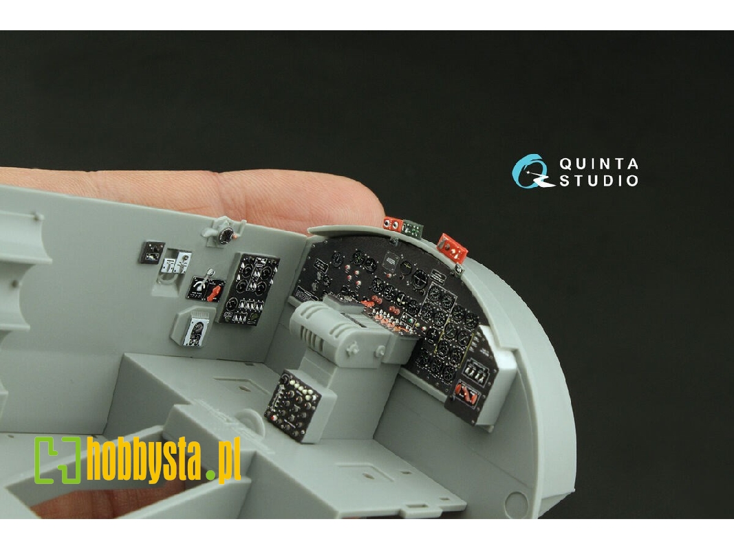 Boeing B-17g Flying Fortress - Pilot's Cockpit Interior 3d-printed & Coloured (For Hk Models Kits) - zdjęcie 1 Boeing B-17g Flying Fortress - Pilot's Cockpit Interior 3d-printed & Coloured (For Hk Models Kits) - zdjęcie 1