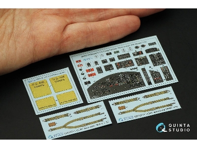 Boeing B-17g Flying Fortress - Pilot's Cockpit Interior 3d-printed & Coloured (For Hk Models Kits) - zdjęcie 3