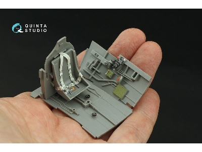 Curtiss P-40 N Late - 3d-printed & Coloured Interior (For Hasegawa / Eduard Kits) - zdjęcie 1