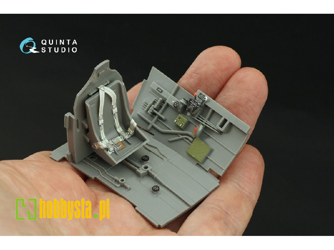 Curtiss P-40 N Late - 3d-printed & Coloured Interior (For Hasegawa / Eduard Kits) - zdjęcie 1 Curtiss P-40 N Late - 3d-printed & Coloured Interior (For Hasegawa / Eduard Kits) - zdjęcie 1