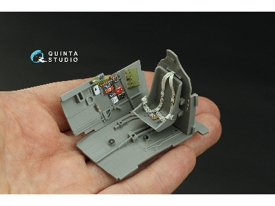 Curtiss P-40 N Late - 3d-printed & Coloured Interior (For Hasegawa / Eduard Kits) - zdjęcie 7