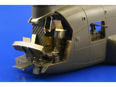  ACH-47A Chinook interior 1/48 - Italeri - blaszki - zdjęcie 15