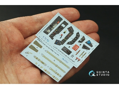 Focke Wulf Fw-190 A-4 - 3d-printed & Coloured Interior (For Zoukei Mura Kits) - zdjęcie 3
