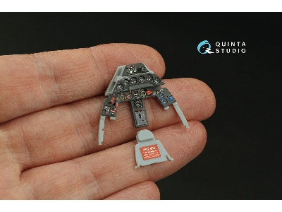 Focke Wulf Fw-190 A-4 - 3d-printed & Coloured Interior (For Zoukei Mura Kits) - zdjęcie 6