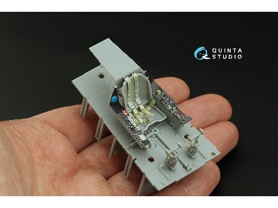Focke Wulf Fw-190 A-4 - 3d-printed & Coloured Interior (For Zoukei Mura Kits) - zdjęcie 8