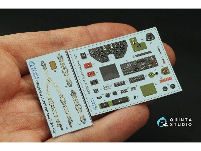 Curtiss P-40 M - 3d-printed & Coloured Interior (For Hasegawa Kits) - zdjęcie 3