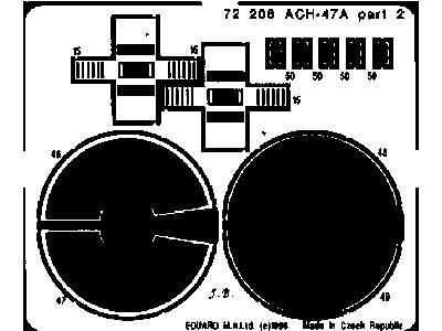  ACH-47A Gunship 1/72 - Italeri - blaszki - zdjęcie 3