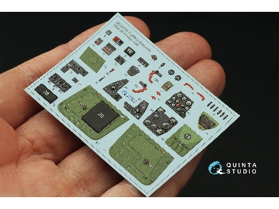 Bell P-39 N/Q Airacobra - 3d-printed & Coloured Interior (For Special Hobby Kits) - zdjęcie 5