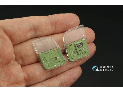 Bell P-39 N/Q Airacobra - 3d-printed & Coloured Interior (For Special Hobby Kits) - zdjęcie 6