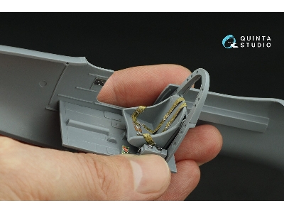 Bell P-39 N/Q Airacobra - 3d-printed & Coloured Interior (For Special Hobby Kits) - zdjęcie 8