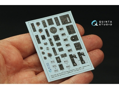 Boeing B-17 G Flying Fortress - Navigator, Bombardier, Waist And Tail Gunners Compartments - 3d-printed & Coloured Interior (For