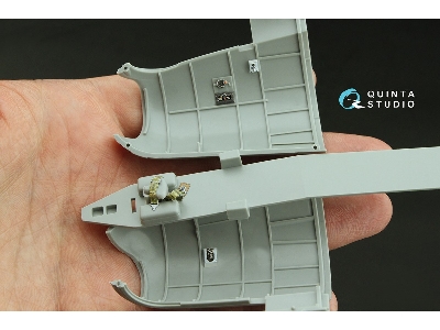 Boeing B-17 G Flying Fortress - Navigator, Bombardier, Waist And Tail Gunners Compartments - 3d-printed & Coloured Interior (For