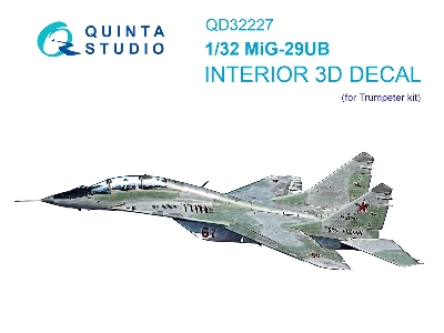 Mig-29 Ub - 3d-printed & Coloured Interior (For Trumpeter Kits) - zdjęcie 2