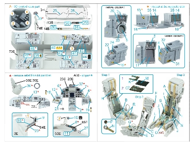 Panavia Tornado Gr.4 - Interior 3d Decal With 3d-printed Resin Parts (For Italeri Kits) - zdjęcie 15