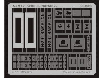  Achilles Markings 1/35 - Academy Minicraft - maski - zdjęcie 2