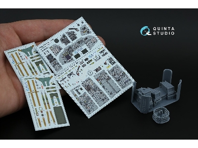 Panavia Tornado Ecr German Version - Interior 3d Decal With 3d-printed Resin Parts (For Italeri Kits) - zdjęcie 3